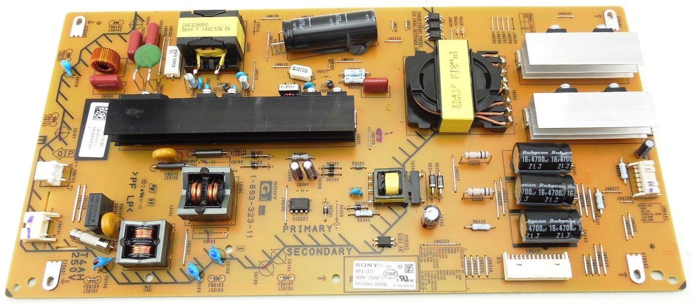 Sony XBR-65X950B APS-371 Power Supply Board 1-893-323-11 - Click Image to Close